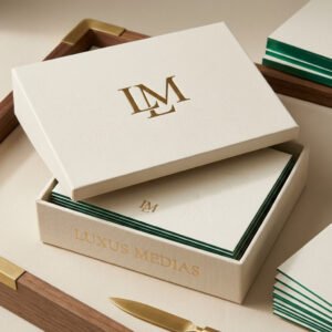 Lyon Letterpress Card Set