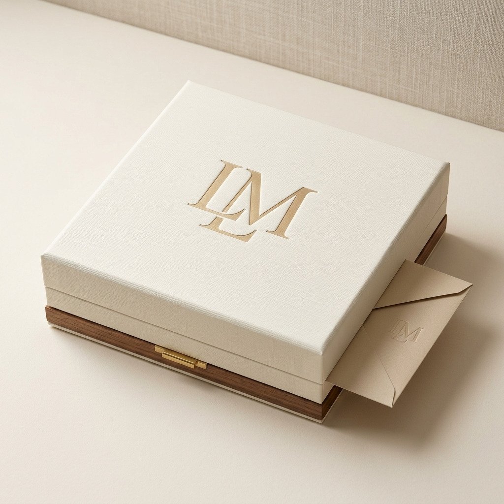 Provence Card Box (Ivory)