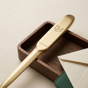 Solene Brass Letter Opener